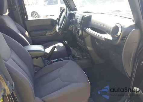 2013 Jeep Wrangler Sport from USA, damaged, VIN 1C4AJWAG7DL657933